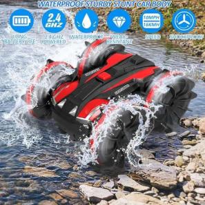 2.4GHz 1: 20 Mini Amphibious RC Car 4WD Terrain RC Vehicle